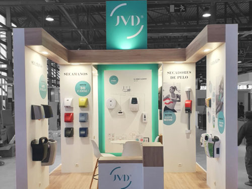 Hygienalia show Madrid Stand JVD