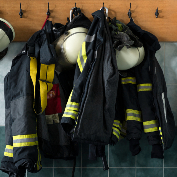 Armario Novven desinfección uniformes bombero