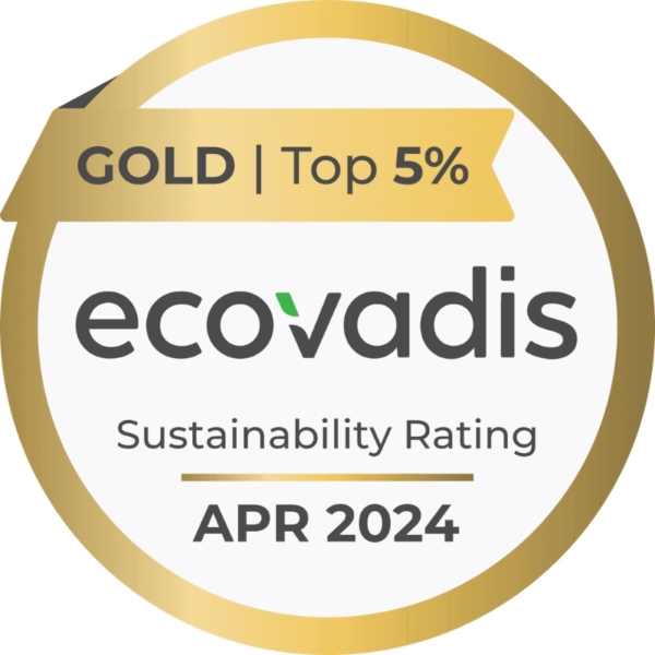 Sello Ecovadis Gold