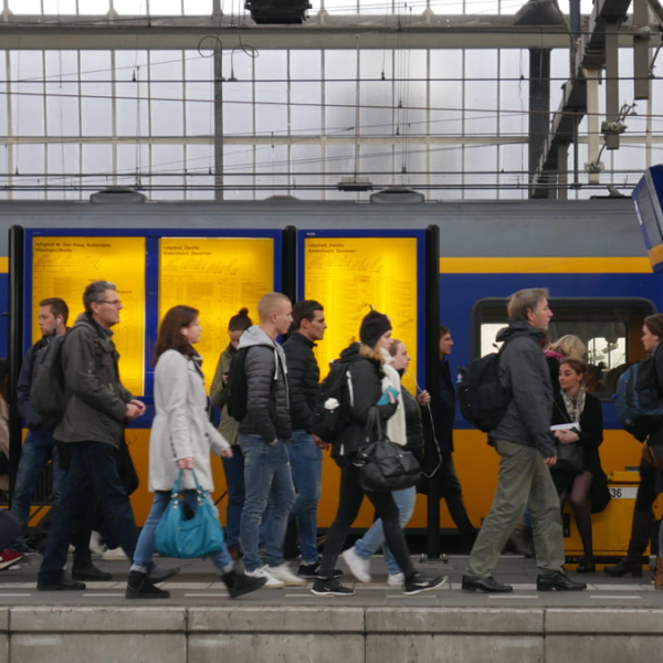 Foule Gare Jvd Hygiene Transport