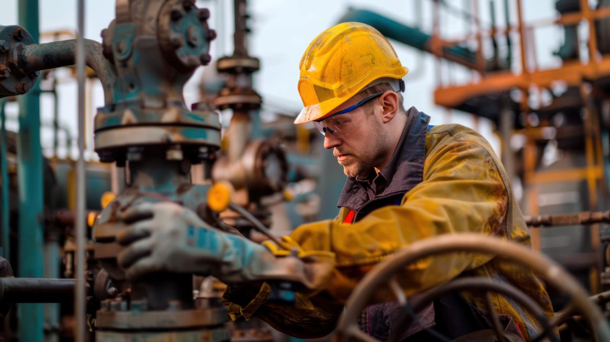 hommes-travaillant-dans-la-pétrochimie-avec-une-tenue-de-travail