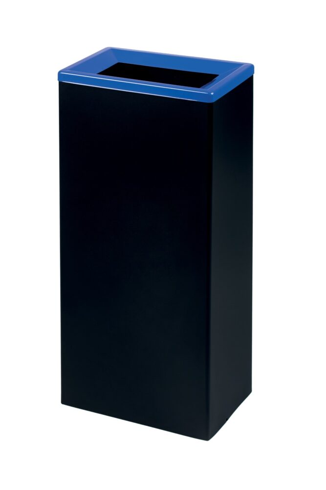 Tapa azul para contenedor de clasificación metálico 40L
